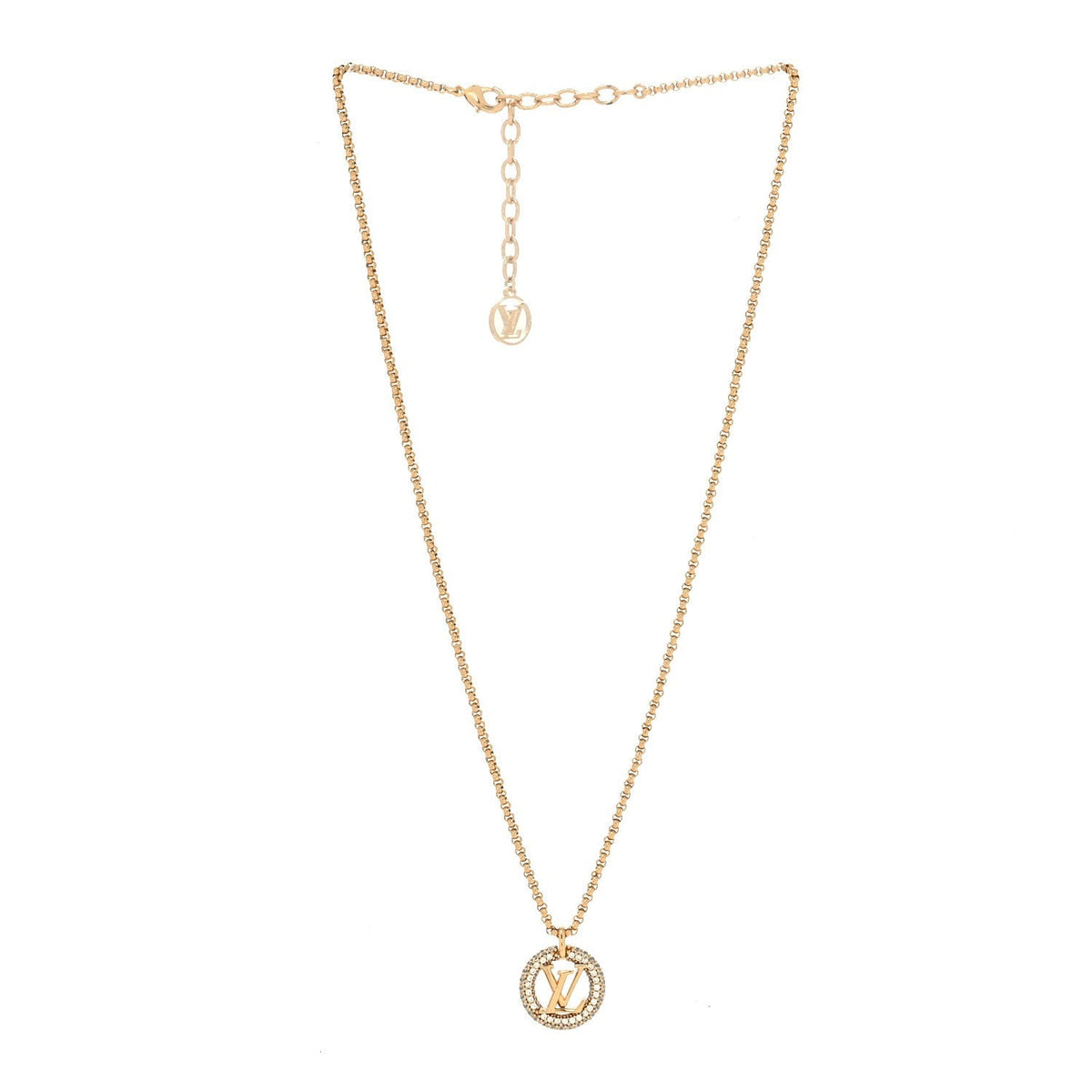 [Vera  Jewelry]BY NIGHT DIAMOND PAVED NECKLACE