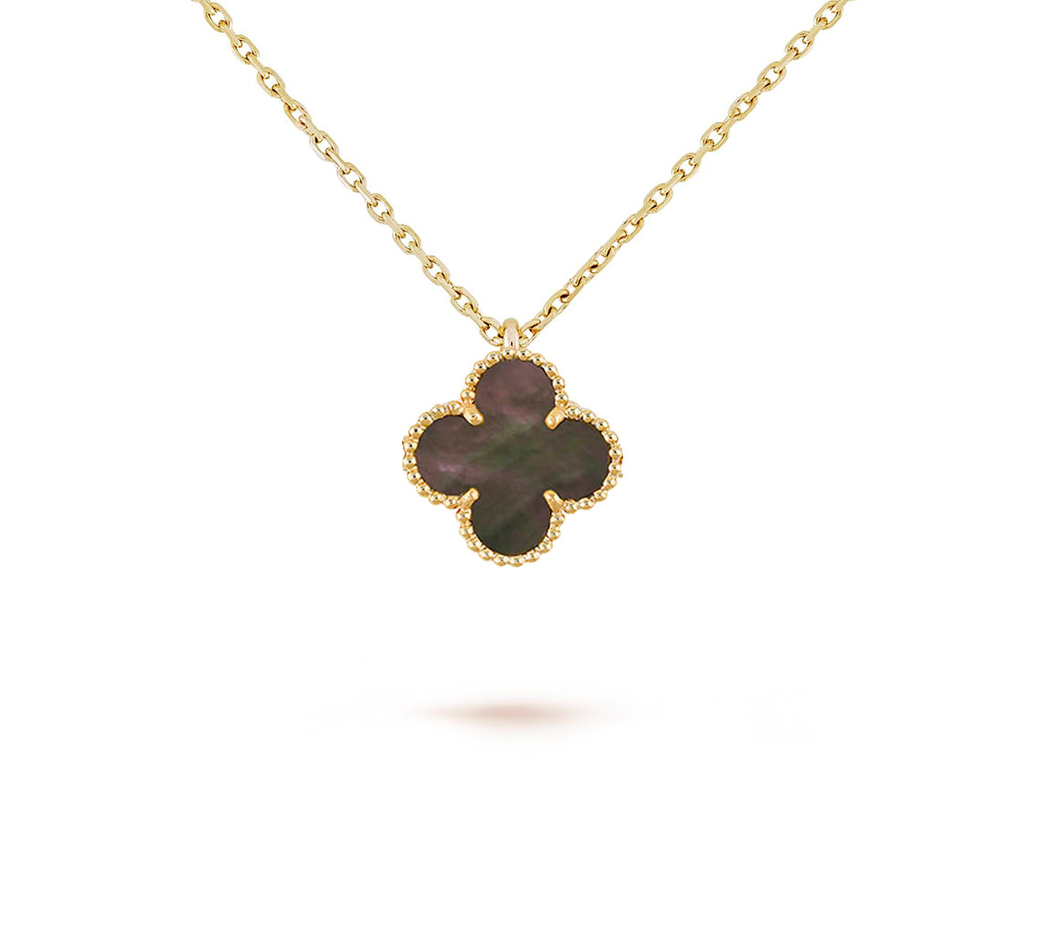 [Vera Jewelry] CLOVER 5 MOTIF GRAY MOP BRACELET COLLECTION