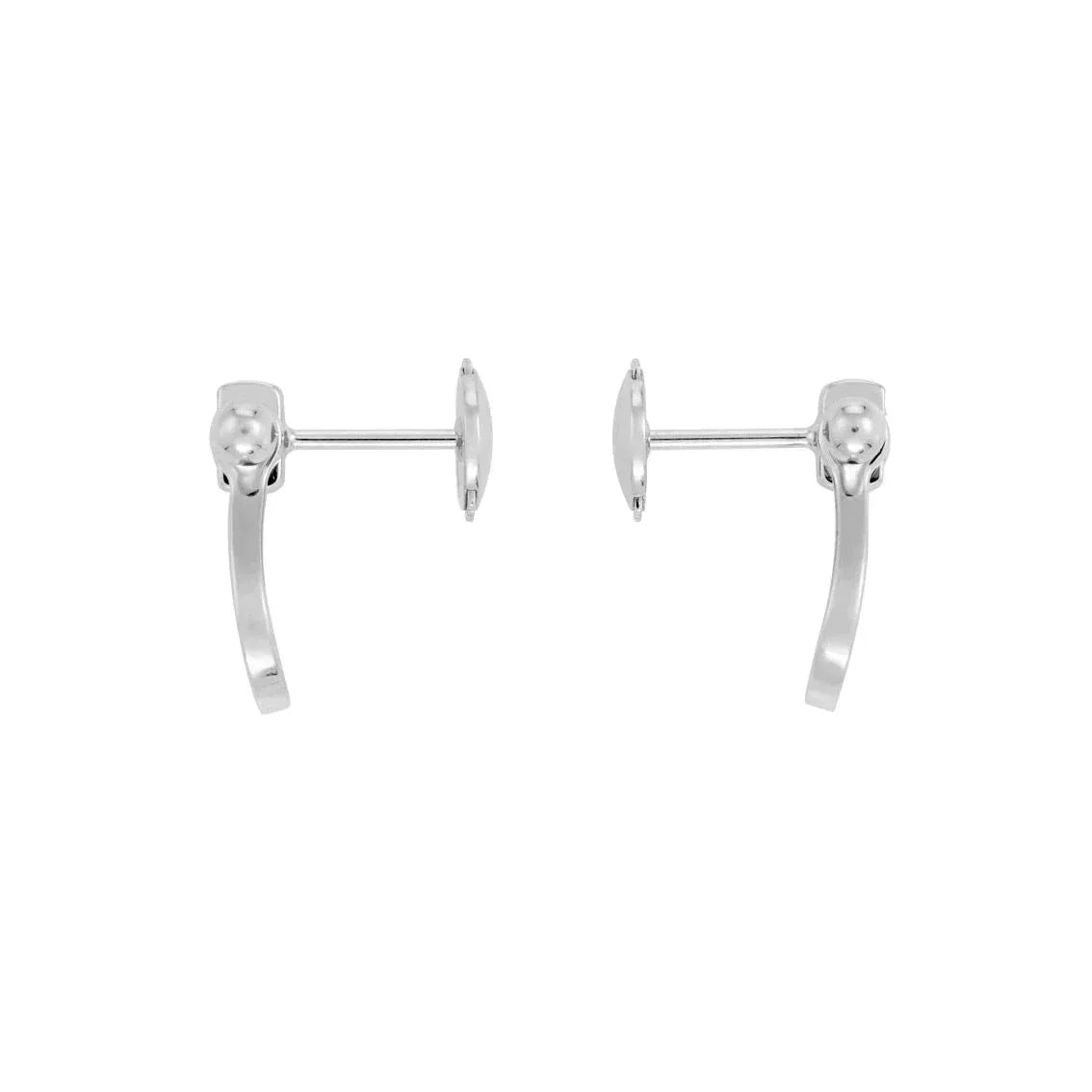 [Vera Jewelry]FORCE 10 FULL DIAMOND STUD EARRINGS MINI MODEL