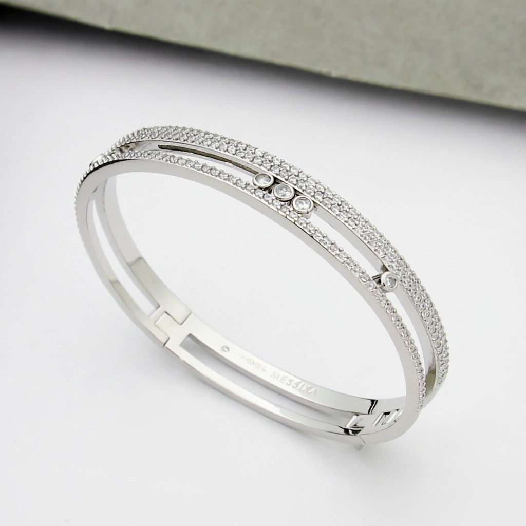 [Vera  Jewelry]Move Romane pavé bangle