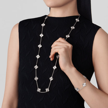 [Vera Jewelry]CLOVER 20 MOTIFS  LASER SILVER