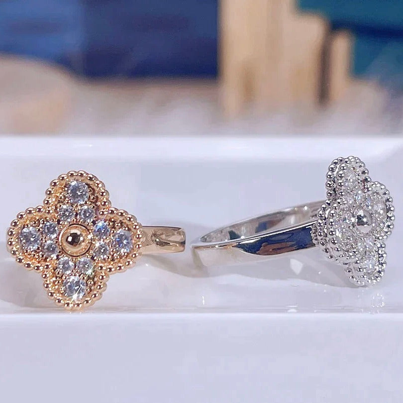 [Vera  Jewelry]CLOVER DIAMOND RING