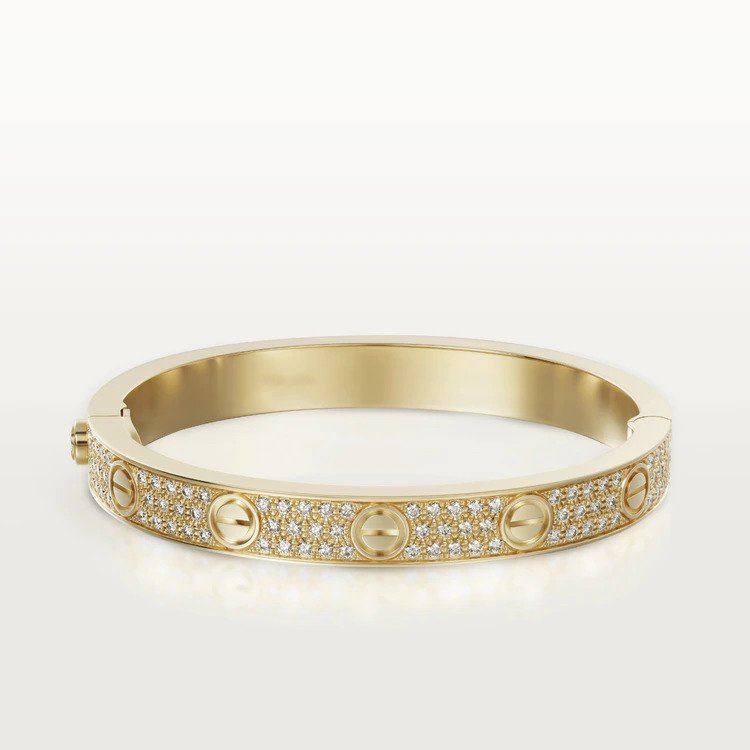 [Vera Jewelry]LOVE BRACELET 6.1MM DIAMOND-PAVED