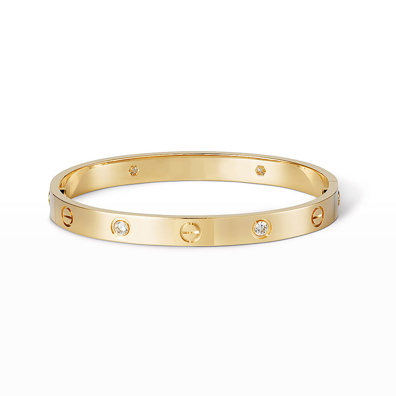 [Vera  Jewelry]LOVE BRACELET 6.1MM 4 DIAMONDS
