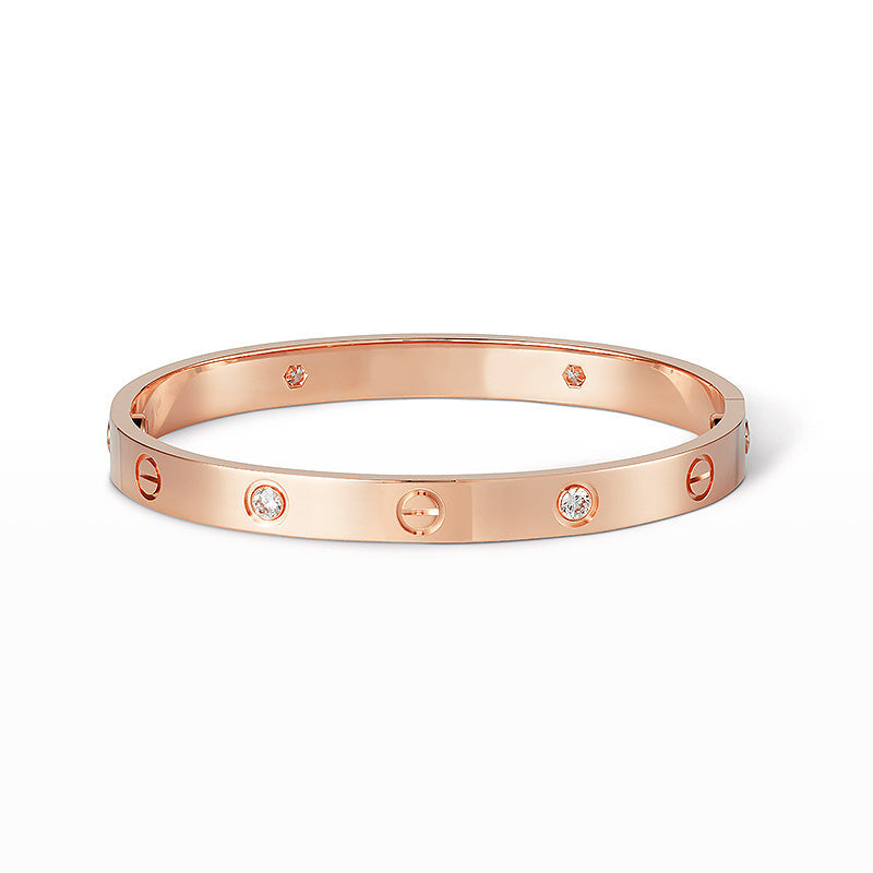 [Vera  Jewelry]LOVE BRACELET 6.1MM 4 DIAMONDS