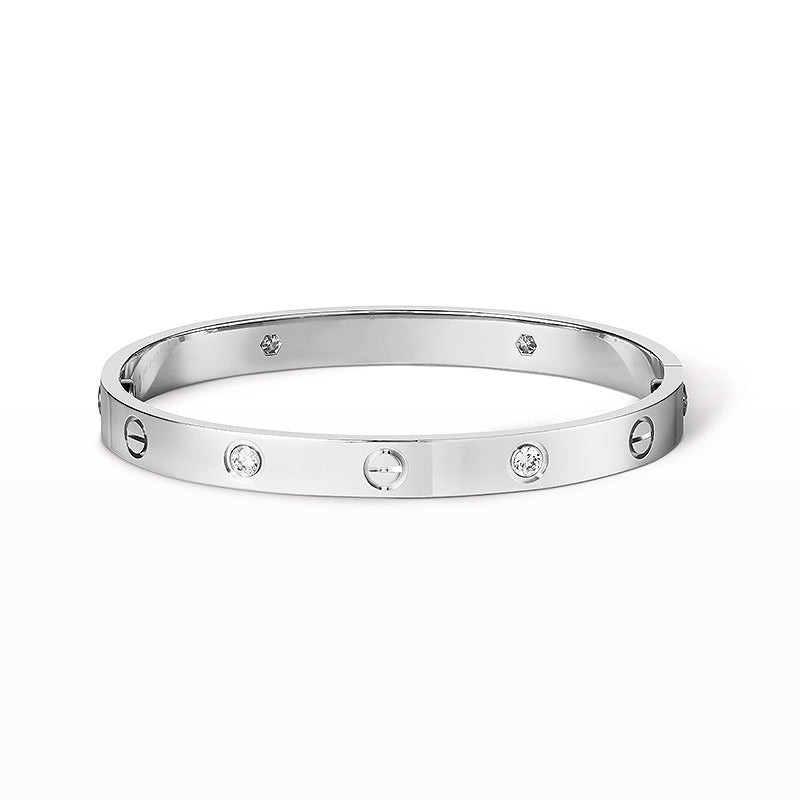 [Vera  Jewelry]LOVE BRACELET 6.1MM 4 DIAMONDS