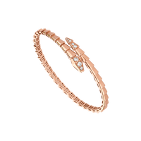 [Vera Jewelry]SERPENTI BRACELET DIAMONDS PINK GOLD