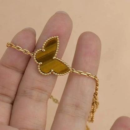 [Vera Jewelry]LUCKY SPRING 5 MOTIF GOLD BRACELET