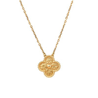 [Vera Jewelry]CLOVER 15MM  BRONZING NECKLACE
