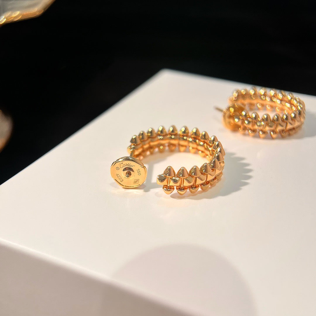[Vera  Jewelry]CLASH SMALL HOOP EARRINGS