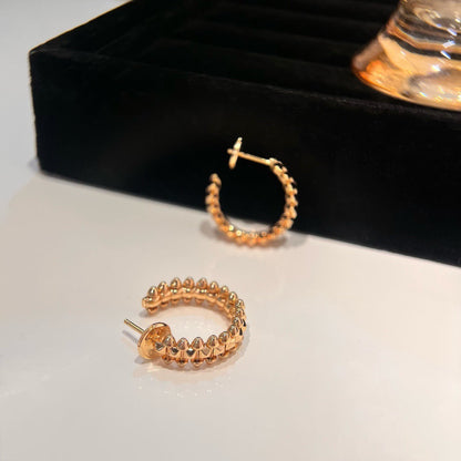 [Vera  Jewelry]CLASH SMALL HOOP EARRINGS