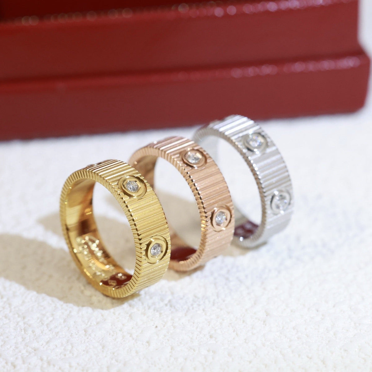 [Vera  Jewelry]LOVE 6.5MM UNLIMITED RING, 6 DIAMONDS