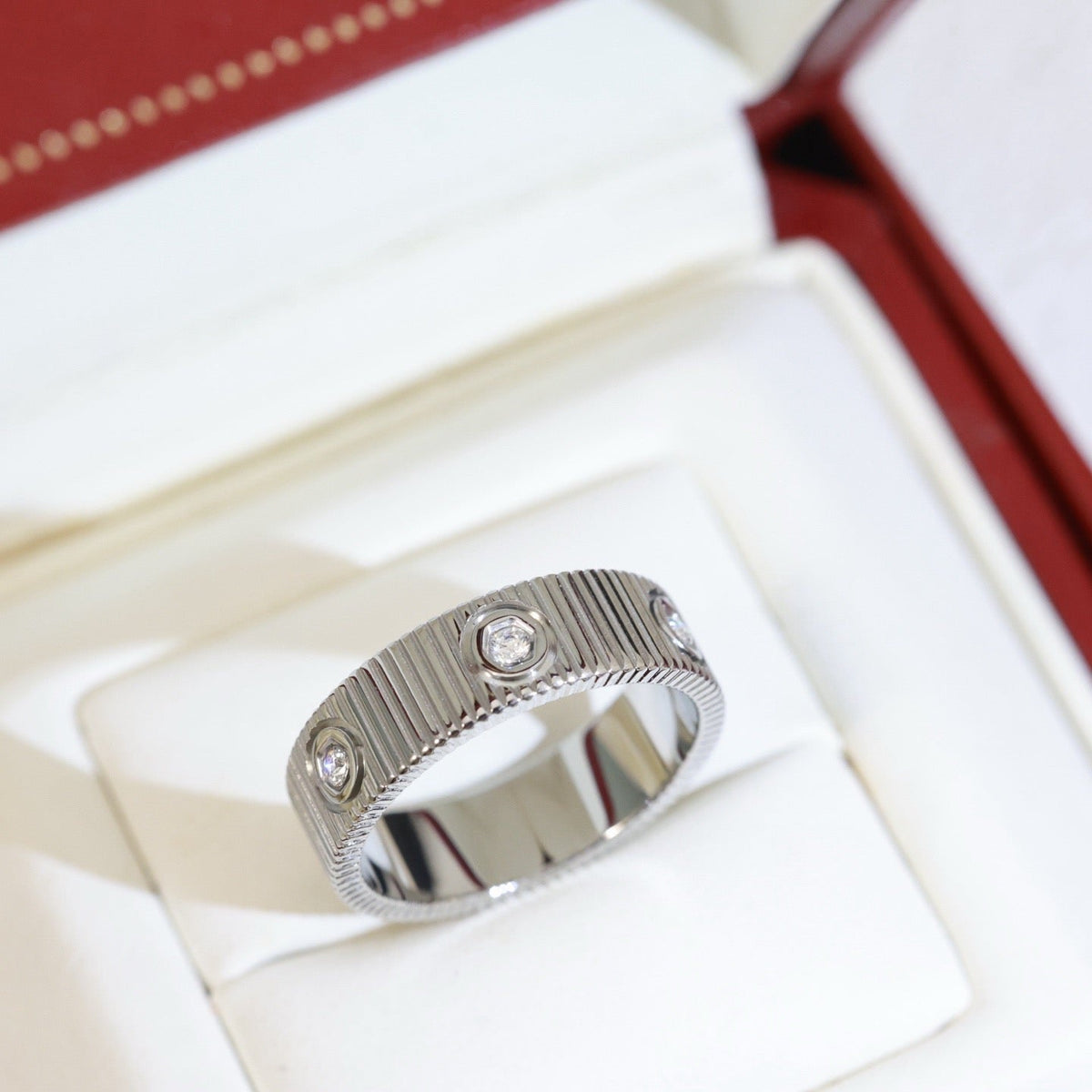 [Vera  Jewelry]LOVE 6.5MM UNLIMITED RING, 6 DIAMONDS