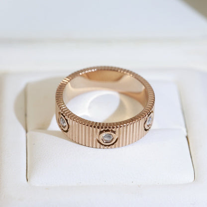 [Vera  Jewelry]LOVE 6.5MM UNLIMITED RING, 6 DIAMONDS