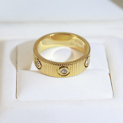 [Vera  Jewelry]LOVE 6.5MM UNLIMITED RING, 6 DIAMONDS