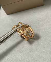 [Vera]SERPENTI EARRINGS HALF DIAMOND