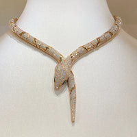 [Vera Jewelry]HAUTE COUTURE GOLD SERPENTI NECKLACE