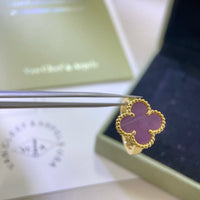 [Vera Jewelry]CLOVER  PURPLE VIOLET RING