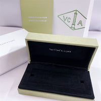 [Vera Jewelry]VA Kleeblatt Armband Halskette Ring Box Geschenktasche