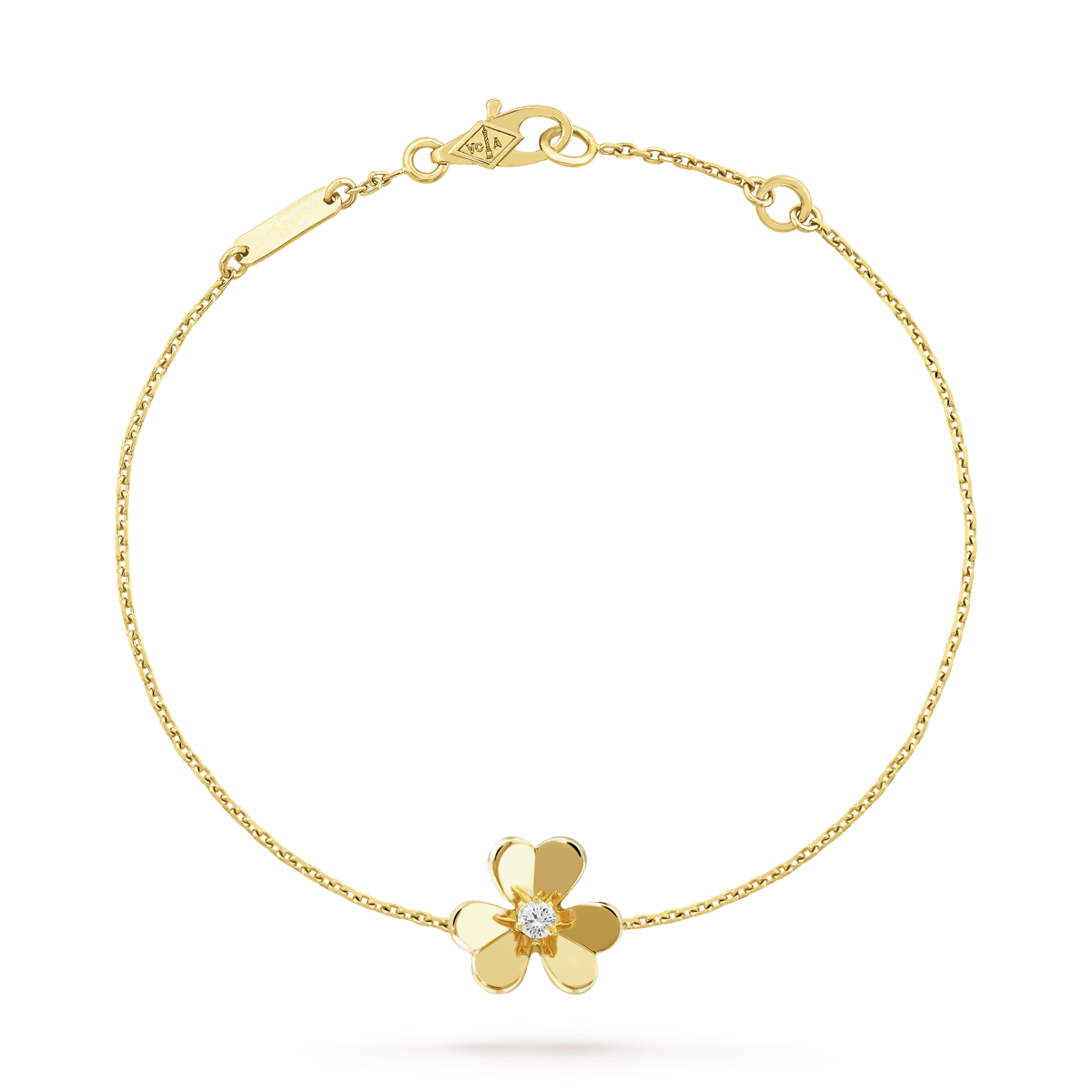 [Vera Jewelry]FRIVOLE GOLD FLOWER PINK MALACHITE BRACELET