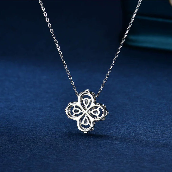 [Vera  Jewelry]LOOP NECKLACE FULL MOTIF DIAMOND 16MM MULTIPLE COLORS