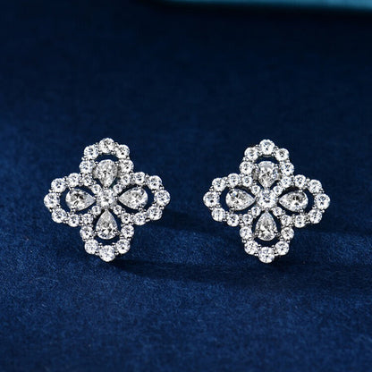 [Vera Jewelry]LOOP EARRINGS FULL MOTIF DIAMOND 16MM