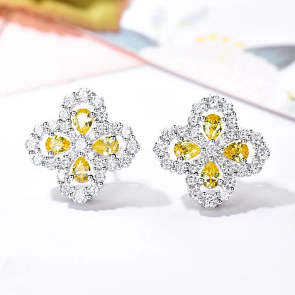 [Vera Jewelry]LOOP EARRINGS FULL MOTIF DIAMOND 16MM