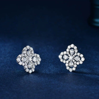 [Vera Jewelry]LOOP EARRINGS FULL MOTIF DIAMOND 16MM