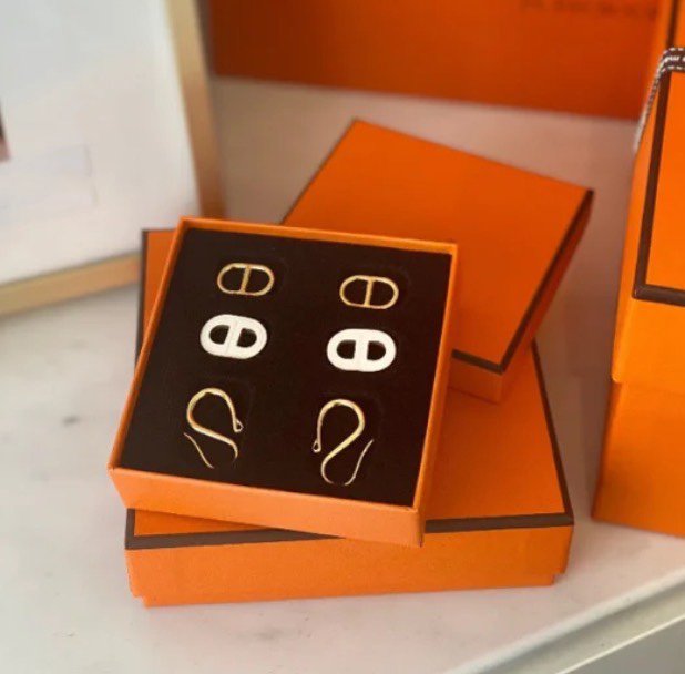 [Vera Jewelry]HM O'MAILLON GOLD EARRINGS