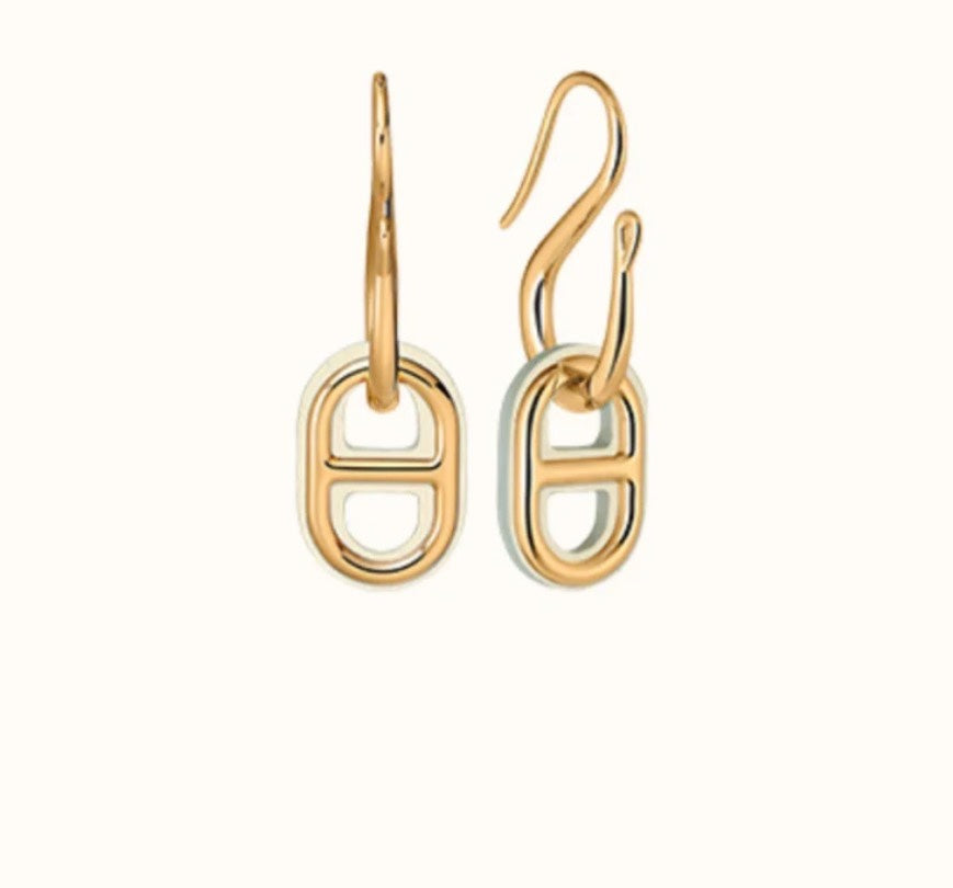 [Vera Jewelry]HM O'MAILLON GOLD EARRINGS