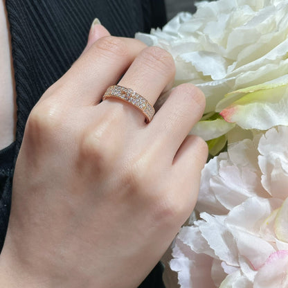 [Vera Jewelry]KELLY PINK GOLD DIAMOND RING