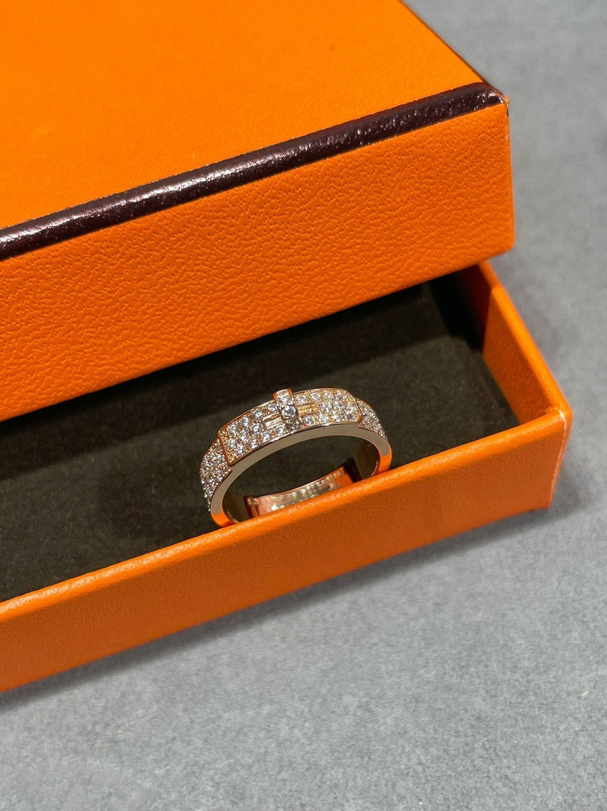 [Vera  Jewelry]KELLY PINK GOLD DIAMOND RING
