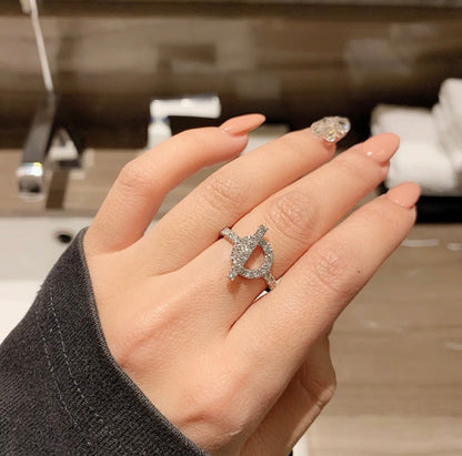 [Vera Jewelry]ECHAPPEE RING SILVER DIAMOND