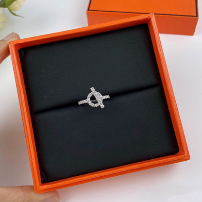 [Vera Jewelry]ECHAPPEE RING SILVER DIAMOND