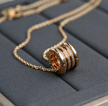 [Vera]ZERO 1 HALSKETTE AUS ROSÉGOLD MIT DIAMANTEN
