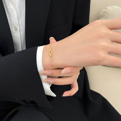 [Vera  Jewelry]FORCE 10 SMALL CHAIN BRACELET