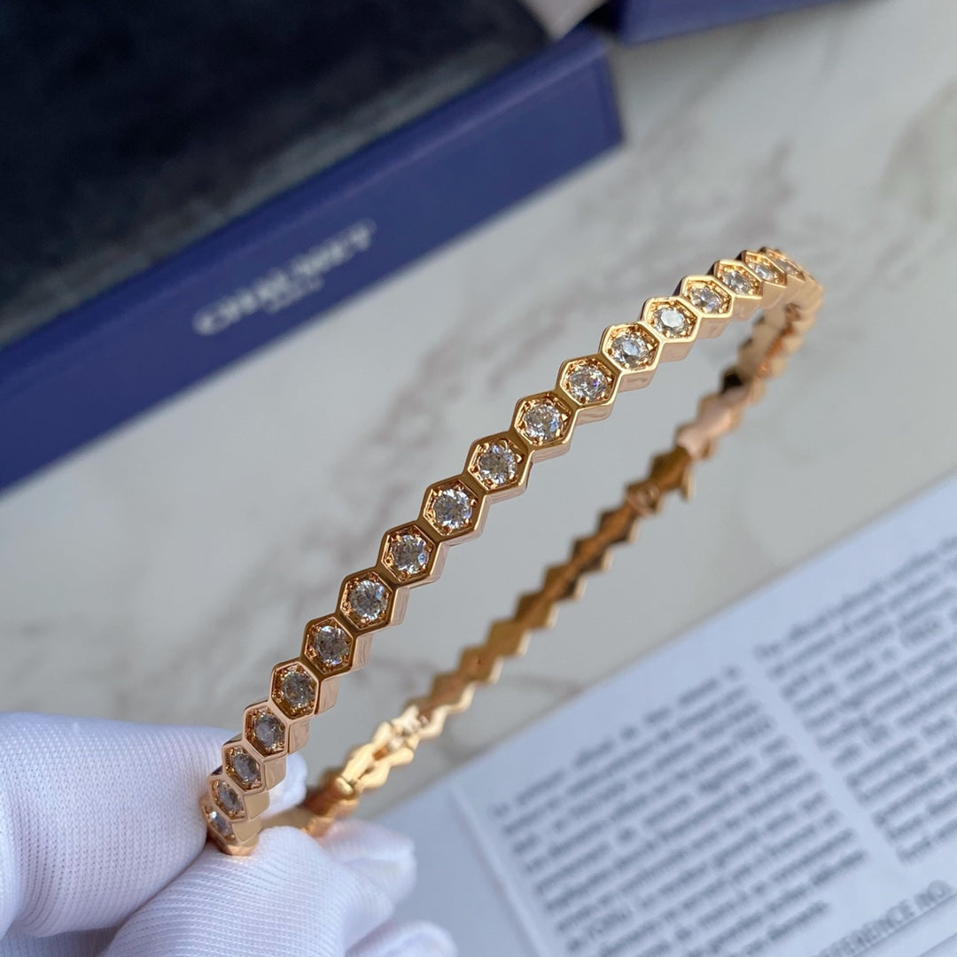 [Vera Jewelry]BEE LOVE GOLD BRACELET FULL DIAMOND