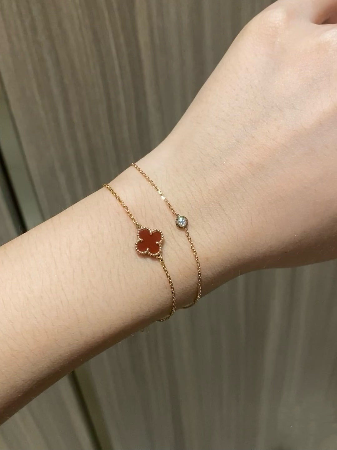 [Vera Jewelry]ダムール ダイヤモンド リンクブレスレット
