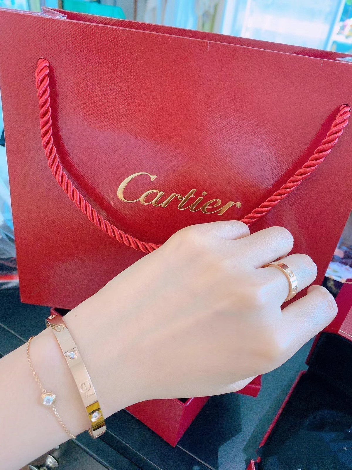 [Vera Jewelry]ダムール ダイヤモンド リンクブレスレット