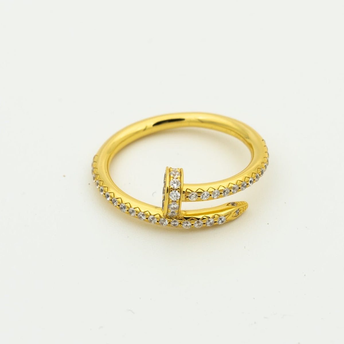 [Vera  Jewelry]JUSTE RING 1.8MM GOLD DIAMONDS