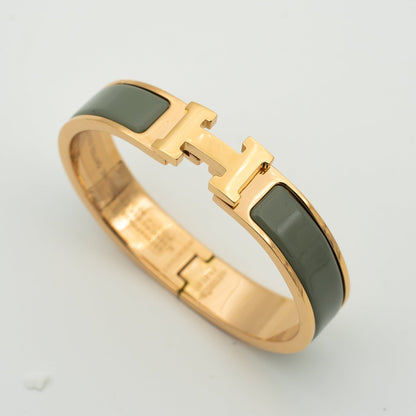 [Vera Jewelry]H BRACELET BLUE GREEN 12MM