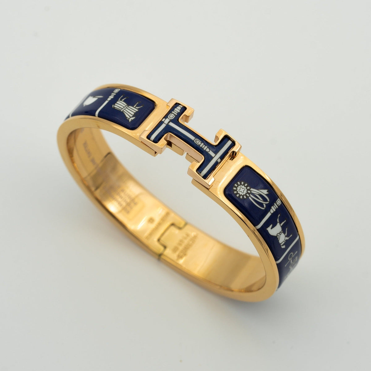 [Vera Jewelry]H BRACELET BLUE CERAMIC