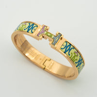 [Vera Jewelry]H BRACELET BEIGE MULTICOLOR