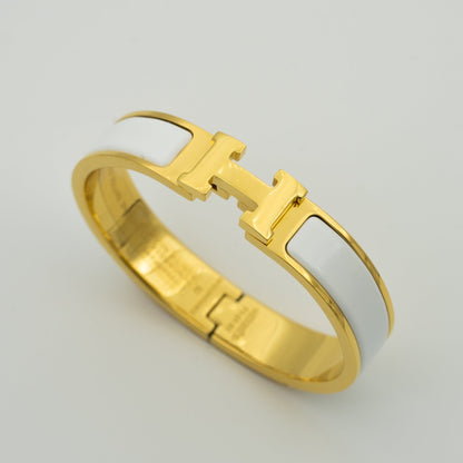 [Vera Jewelry]H WHITE BRACELET