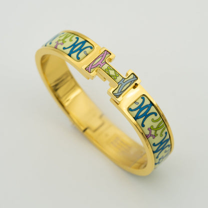 [Vera Jewelry]H BRACELET BEIGE MULTICOLOR