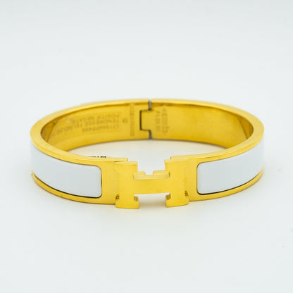 [Vera Jewelry]H WHITE BRACELET