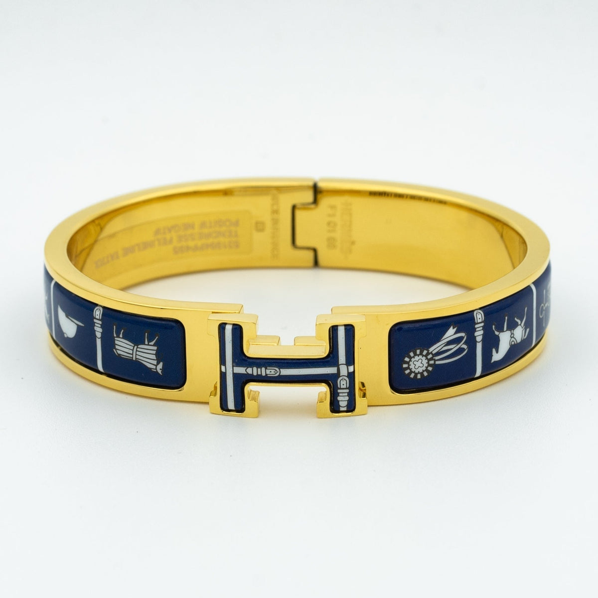 [Vera Jewelry]H BRACELET BLUE CERAMIC