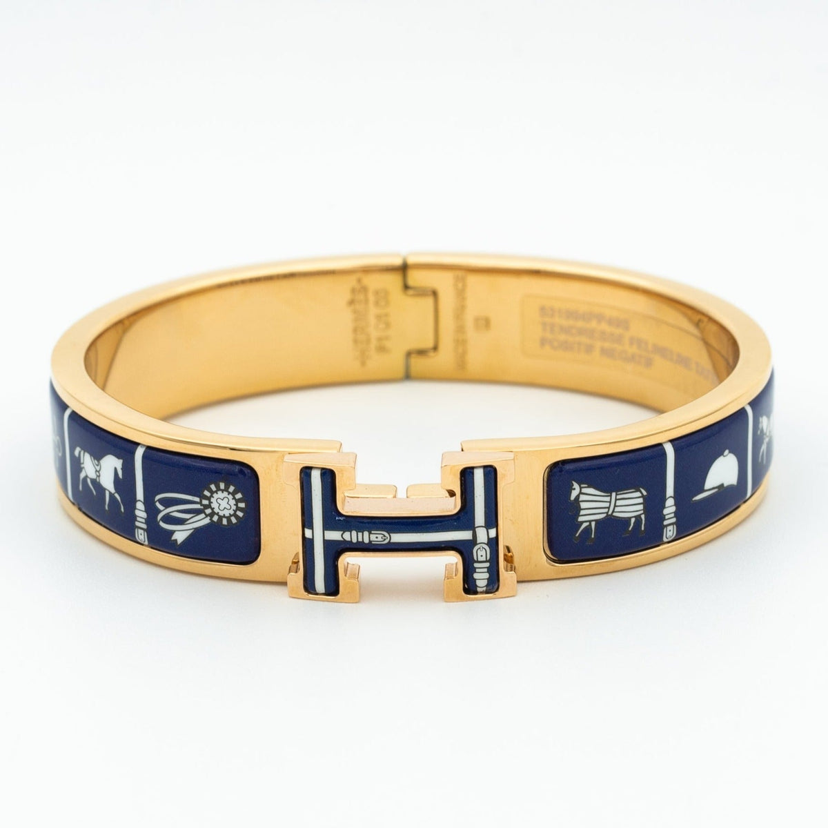 [Vera Jewelry]H BRACELET BLUE CERAMIC