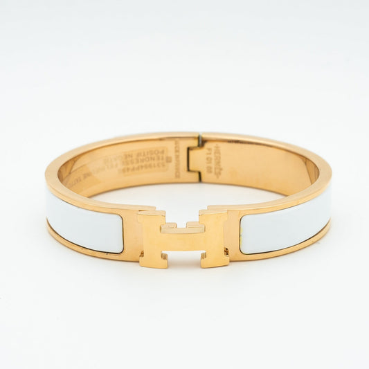 [Vera Jewelry]H WHITE BRACELET