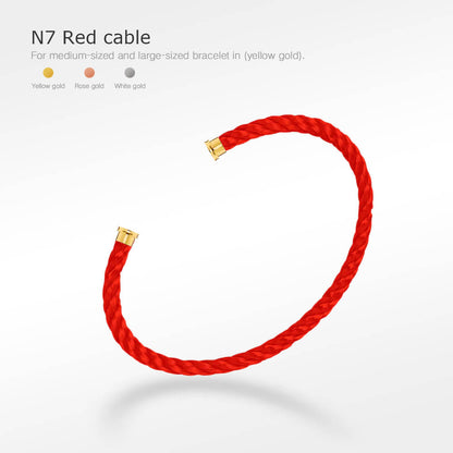 [Vera  Jewelry]FORCE SERIES BRACELET CABLES 50 CHOICES (DIY SELECTION)